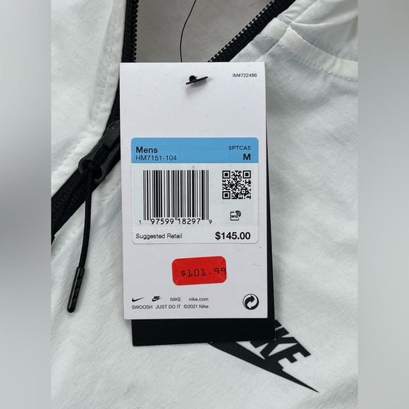 Nike Tech Fleece Full Zip Hoodie ‘Light Orewood Brown Sail Black’ (size mens M) - Picture 3 of 9